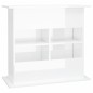 vidaXL Supporto Acquario 81x36x73cm in Legno Multistrato Bianco Lucido vidaXL Supporto Acquario 81x36x73cm in Legno Multistrato Bianco Lucido