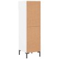 vidaXL Scarpiera Bianca 30x35x105 cm in Legno Multistrato vidaXL Scarpiera Bianca 30x35x105 cm in Legno Multistrato