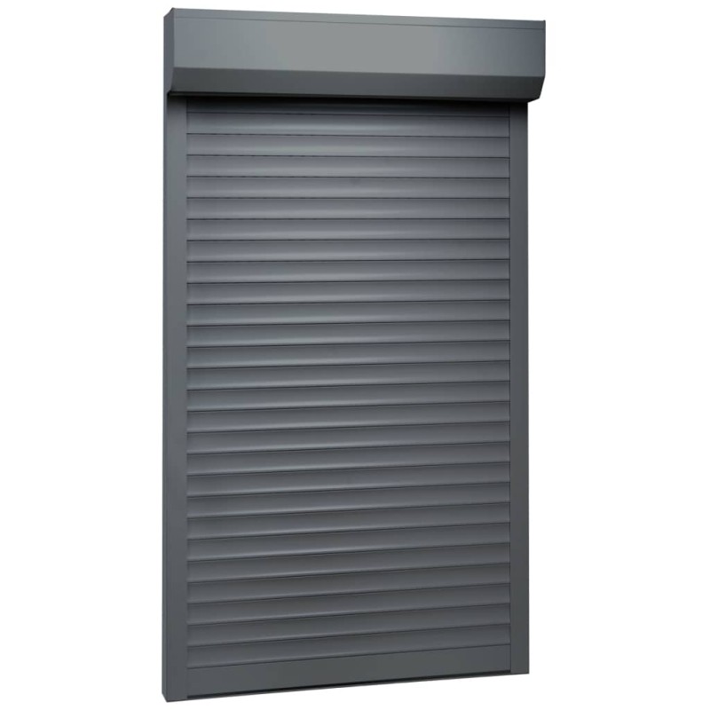 vidaXL Tapparella Avvolgibile in Alluminio 100x210 cm Antracite vidaXL Tapparella Avvolgibile in Alluminio 100x210 cm Antracite