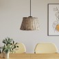 vidaXL Paralume da Soffitto Marrone Ø50x30 cm in Vimini vidaXL Paralume da Soffitto Marrone Ø50x30 cm in Vimini