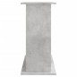 vidaXL Supporto Acquario 81x36x73 cm Legno Multistrato Grigio Cemento
