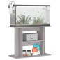 vidaXL Supporto Acquario 80x35x60 cm Legno Multistrato Grigio Cemento vidaXL Supporto Acquario 80x35x60 cm Legno Multistrato Grigio Cemento
