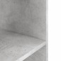vidaXL Supporto Acquario 80x35x60 cm Legno Multistrato Grigio Cemento vidaXL Supporto Acquario 80x35x60 cm Legno Multistrato Grigio Cemento