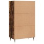 vidaXL Scarpiera Rovere Fumo 60x35x105 cm in Legno Multistrato vidaXL Scarpiera Rovere Fumo 60x35x105 cm in Legno Multistrato