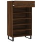 vidaXL Scarpiera Rovere Marrone 60x35x105 cm in Legno Multistrato vidaXL Scarpiera Rovere Marrone 60x35x105 cm in Legno Multistrato