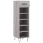 vidaXL Scarpiera Grigio Sonoma 30x35x105 cm in Legno Multistrato vidaXL Scarpiera Grigio Sonoma 30x35x105 cm in Legno Multistrato
