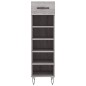 vidaXL Scarpiera Grigio Sonoma 30x35x105 cm in Legno Multistrato vidaXL Scarpiera Grigio Sonoma 30x35x105 cm in Legno Multistrato