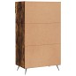 vidaXL Scarpiera Rovere Fumo 60x35x105 cm in Legno Multistrato vidaXL Scarpiera Rovere Fumo 60x35x105 cm in Legno Multistrato