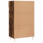 vidaXL Scarpiera Rovere Fumo 60x35x105 cm in Legno Multistrato