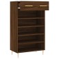 vidaXL Scarpiera Rovere Marrone 60x35x105 cm in Legno Multistrato vidaXL Scarpiera Rovere Marrone 60x35x105 cm in Legno Multistrato