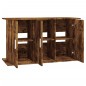 vidaXL Supporto Acquario 101x41x58 cm in Legno Multistrato Rovere Fumo vidaXL Supporto Acquario 101x41x58 cm in Legno Multistrato Rovere Fumo