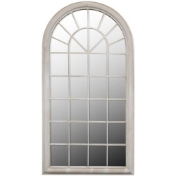 vidaXL Specchio Giardino Rustico con Arcata 60x116 cm Interni Esterni