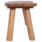 vidaXL Panchina da Giardino 120 cm in Legno Massello di Teak