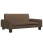 vidaXL Divano per Bambini Marrone 70x45x30 cm in Tessuto
