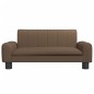 vidaXL Divano per Bambini Marrone 70x45x30 cm in Tessuto