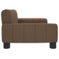 vidaXL Divano per Bambini Marrone 70x45x30 cm in Tessuto