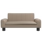 vidaXL Divano per Bambini Cappuccino 70x45x30 cm in Similpelle