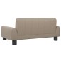 vidaXL Divano per Bambini Cappuccino 70x45x30 cm in Similpelle