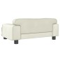 vidaXL Divano per Bambini Crema 70x45x30 cm in Velluto
