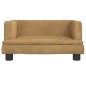 vidaXL Divano per Bambini Marrone 60x40x30 cm in Velluto