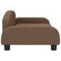vidaXL Divano per Bambini Marrone 70x45x30 cm in Tessuto