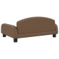 vidaXL Divano per Bambini Marrone 70x45x30 cm in Tessuto