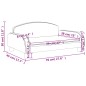 vidaXL Divano per Bambini Marrone 70x45x30 cm in Tessuto