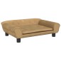 vidaXL Divano per Bambini Marrone 70x45x26 cm in Velluto
