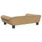 vidaXL Divano per Bambini Marrone 70x45x26 cm in Velluto