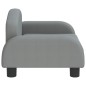 vidaXL Divano per Bambini Grigio Chiaro 50x40x30 cm in Tessuto