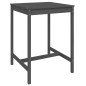 vidaXL Set Bar da Giardino 3 pz Grigio in Legno Massello di Pino vidaXL Set Bar da Giardino 3 pz Grigio in Legno Massello di Pino