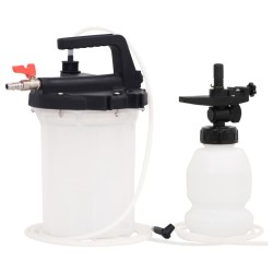 vidaXL Spurgo Freni Bianco e Nero 3 L