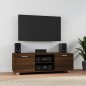 Mobile TV Rovere Marrone 120x40,5x35 cm in Legno Multistrato Mobile TV Rovere Marrone 120x40,5x35 cm in Legno Multistrato