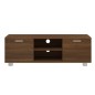 Mobile TV Rovere Marrone 120x40,5x35 cm in Legno Multistrato Mobile TV Rovere Marrone 120x40,5x35 cm in Legno Multistrato