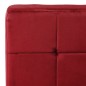 vidaXL Poltrona Relax 65x79x87 cm Rosso Vino in Velluto vidaXL Poltrona Relax 65x79x87 cm Rosso Vino in Velluto