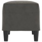 Panca Grigio Scuro 70x35x41 cm in Velluto Panca Grigio Scuro 70x35x41 cm in Velluto