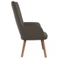 vidaXL Poltrona Relax Grigio Scuro in Velluto vidaXL Poltrona Relax Grigio Scuro in Velluto