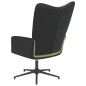 vidaXL Poltrona Relax Verde Chiaro in Velluto e PVC vidaXL Poltrona Relax Verde Chiaro in Velluto e PVC