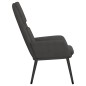 vidaXL Sedia Relax Grigio Scuro in Tessuto vidaXL Sedia Relax Grigio Scuro in Tessuto