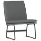vidaXL Sedia Lounge Grigio Scuro 52x75x76 cm in Tessuto vidaXL Sedia Lounge Grigio Scuro 52x75x76 cm in Tessuto