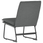 vidaXL Sedia Lounge Grigio Scuro 52x75x76 cm in Tessuto vidaXL Sedia Lounge Grigio Scuro 52x75x76 cm in Tessuto