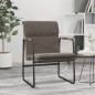 vidaXL Sedia Lounge Tortora 55x64x80 cm in Tessuto vidaXL Sedia Lounge Tortora 55x64x80 cm in Tessuto