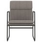 vidaXL Sedia Lounge Tortora 55x64x80 cm in Tessuto vidaXL Sedia Lounge Tortora 55x64x80 cm in Tessuto