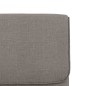 vidaXL Sedia Lounge Tortora 55x64x80 cm in Tessuto vidaXL Sedia Lounge Tortora 55x64x80 cm in Tessuto