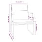 vidaXL Sedia Lounge Tortora 55x64x80 cm in Tessuto vidaXL Sedia Lounge Tortora 55x64x80 cm in Tessuto
