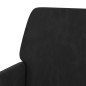 vidaXL Panca Nera 108x79x79 cm in Velluto