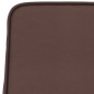 vidaXL Sedia Lounge Marrone 54x75x76 cm in Similpelle vidaXL Sedia Lounge Marrone 54x75x76 cm in Similpelle