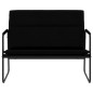 vidaXL Panca Nera 100x64x80 cm in Similpelle