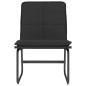 vidaXL Sedia Lounge Nera 54x75x76 cm in Similpelle vidaXL Sedia Lounge Nera 54x75x76 cm in Similpelle