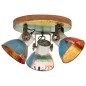 Lampada da Soffitto Industriale 25 W Multicolore 45x25 cm E27 Lampada da Soffitto Industriale 25 W Multicolore 45x25 cm E27